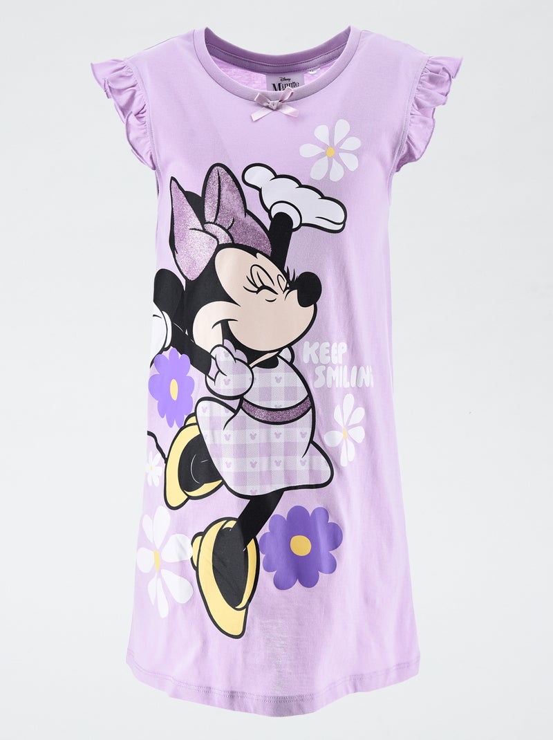 Camisa de dormir 'Minnie' Violeta - Kiabi