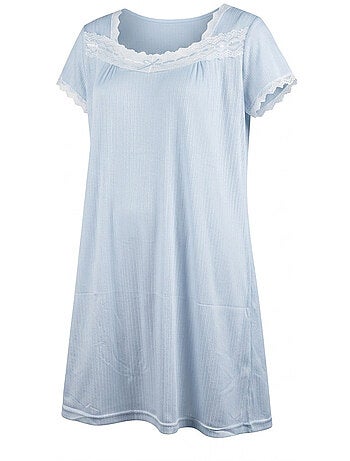 Camisa de Dormir Mulher Renda Ultra Leve OZABI