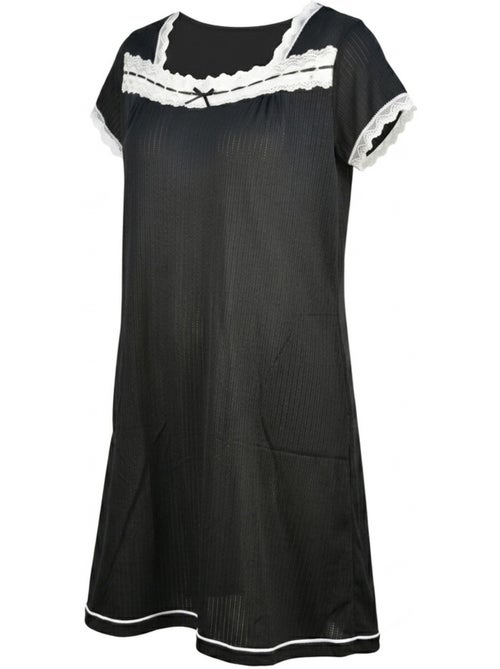 Camisa de Dormir Mulher Renda Ultra Leve OZABI - Kiabi Camisa de Dormir Mulher Renda Ultra Leve OZABI - Kiabi