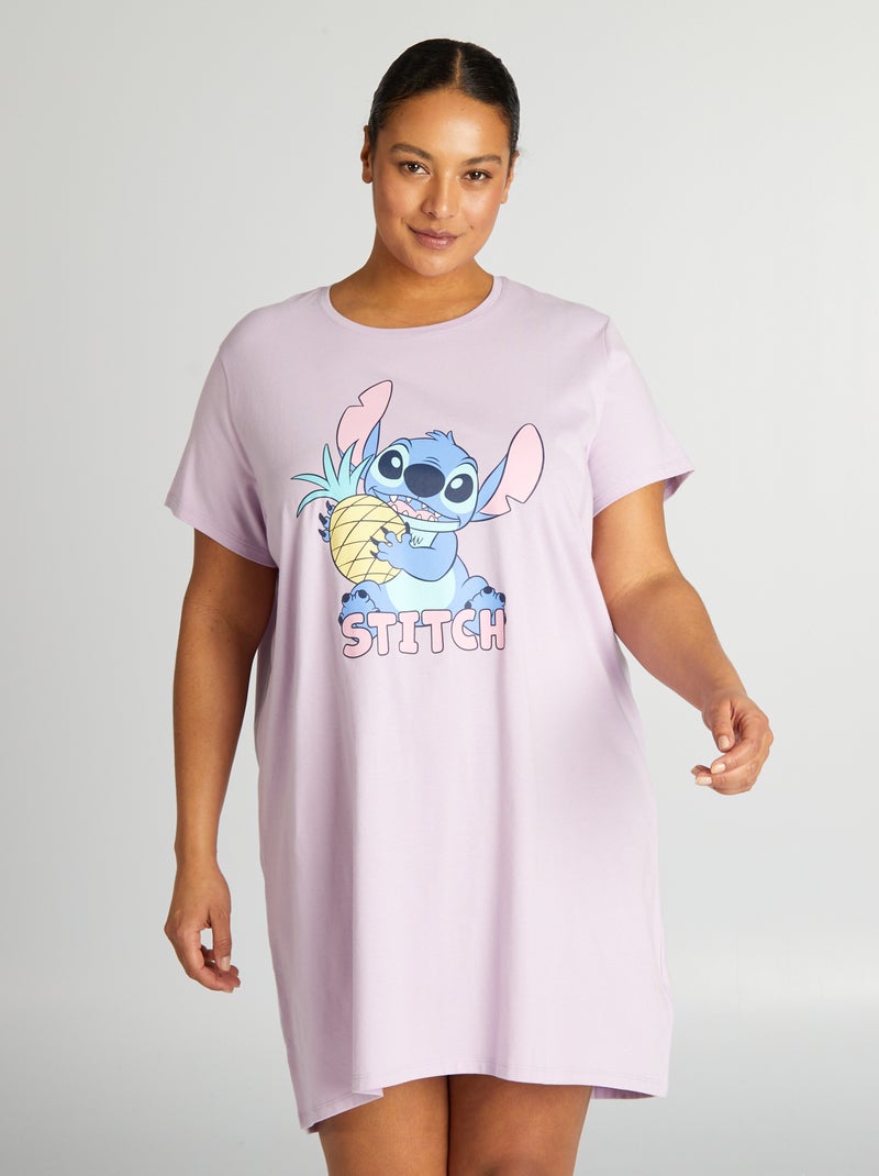 Camisa de dormir 'Stitch' VIOLETA - Kiabi