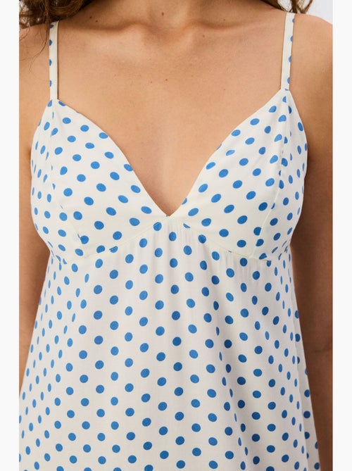 Camisa de dormir vacation com bolinhas penti - Kiabi Camisa de dormir vacation com bolinhas penti - Kiabi
