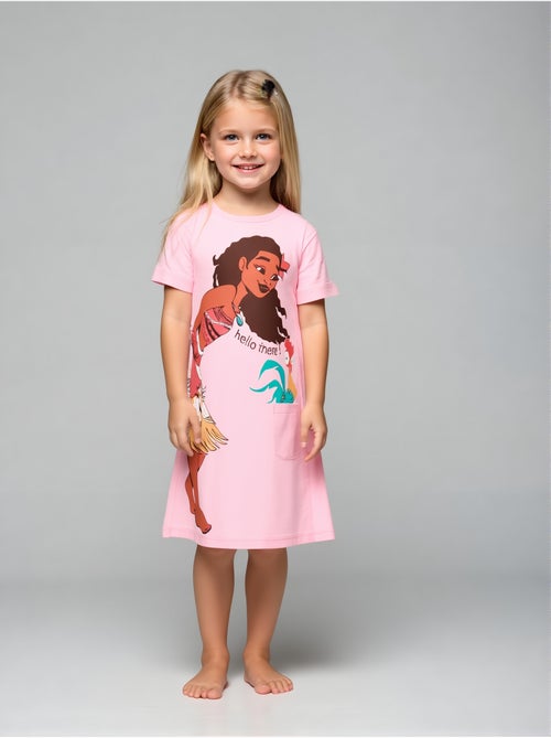 Camisa de dormir vaiana rosa menina | licença oficial - Kiabi Camisa de dormir vaiana rosa menina | licença oficial - Kiabi