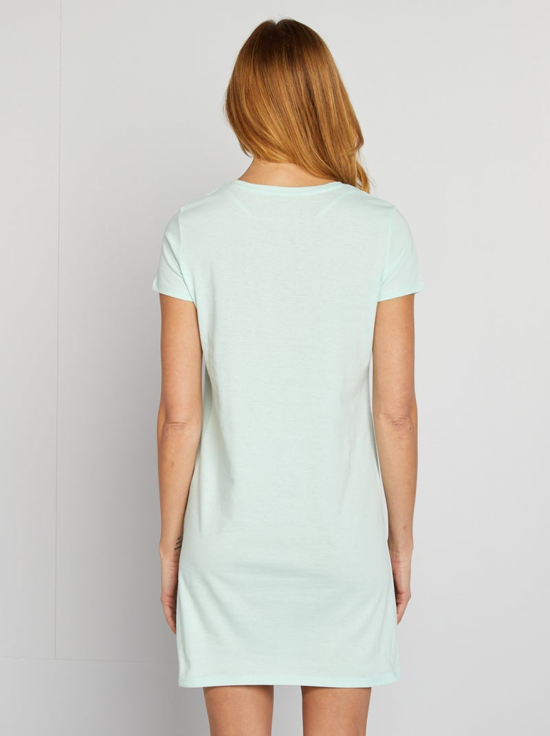 Camisa de dormir VERDE - Kiabi