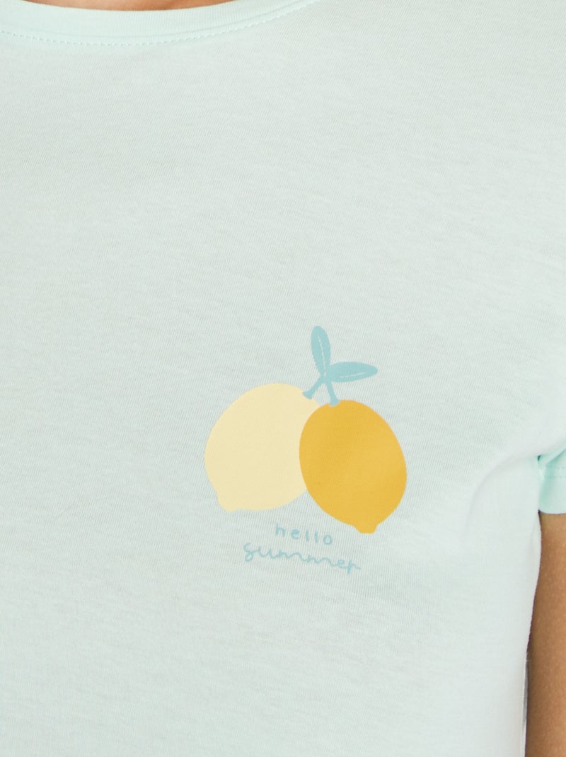 Camisa de dormir VERDE - Kiabi