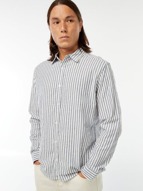 Camisa de fantasia com ajuste confortável de manga comprida - Kiabi
