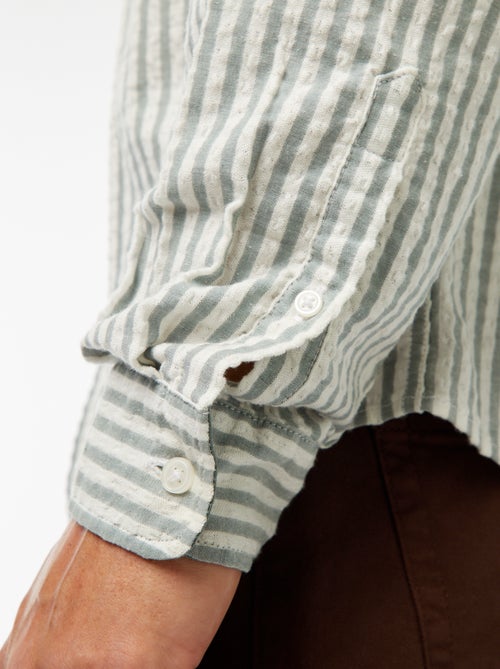 Camisa de fantasia com ajuste confortável de manga comprida - Kiabi