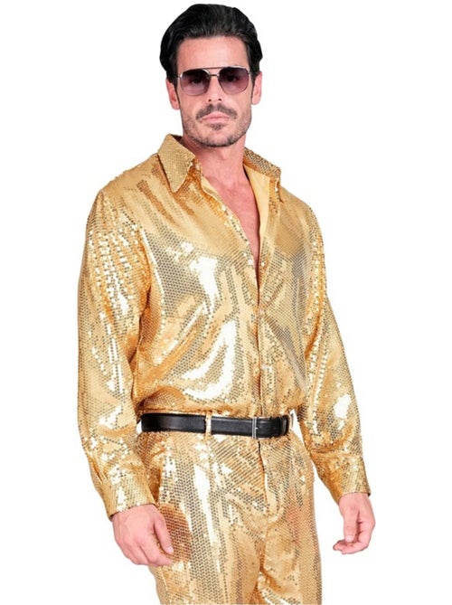 Camisa de fantasia ou da moda com lantejoulas - Kiabi