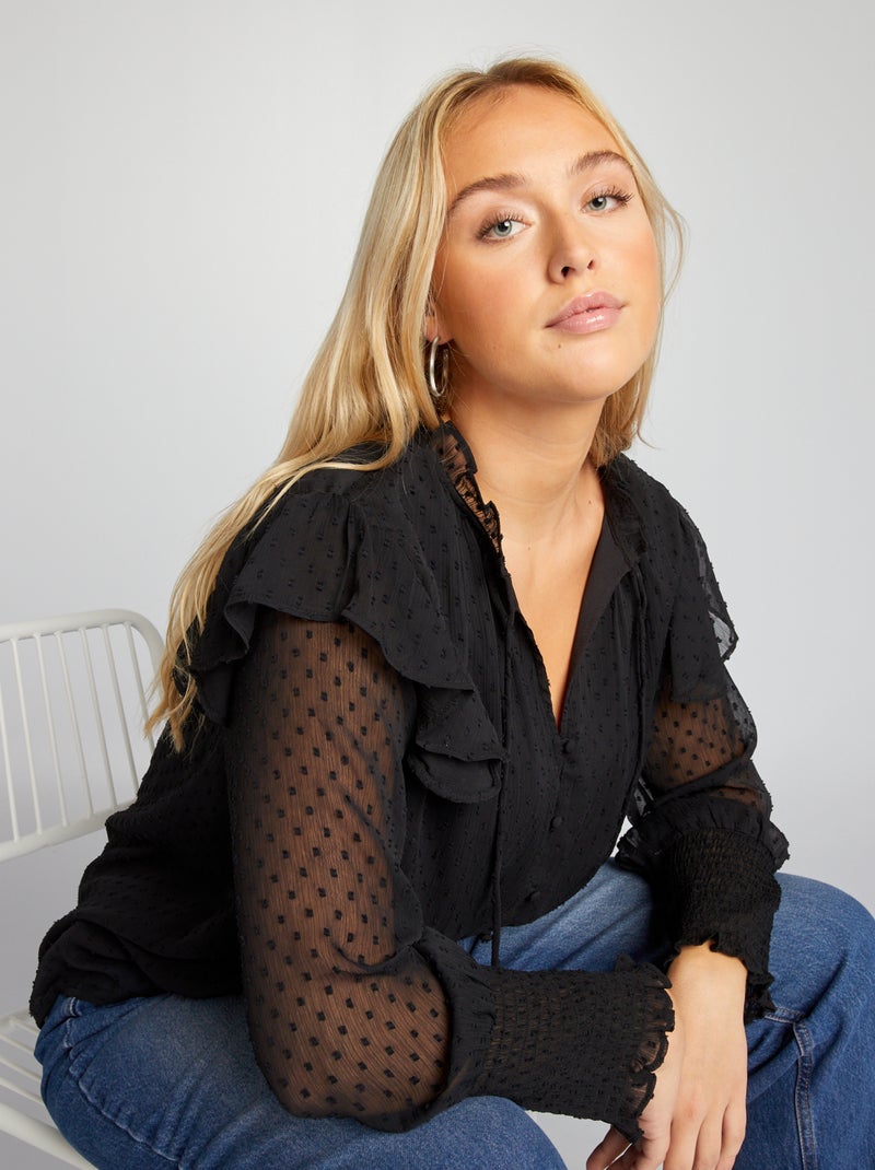 Camisa de fantasia Preto - Kiabi