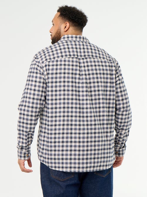 Camisa de flanela estampada - Kiabi Camisa de flanela estampada - Kiabi
