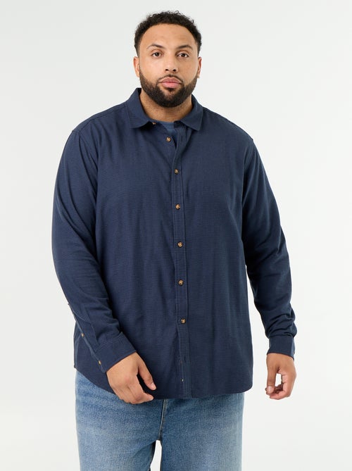 Camisa de flanela estampada - Kiabi Camisa de flanela estampada - Kiabi