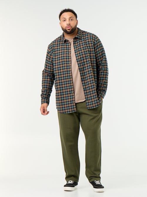 Camisa de flanela estampada - Kiabi Camisa de flanela estampada - Kiabi
