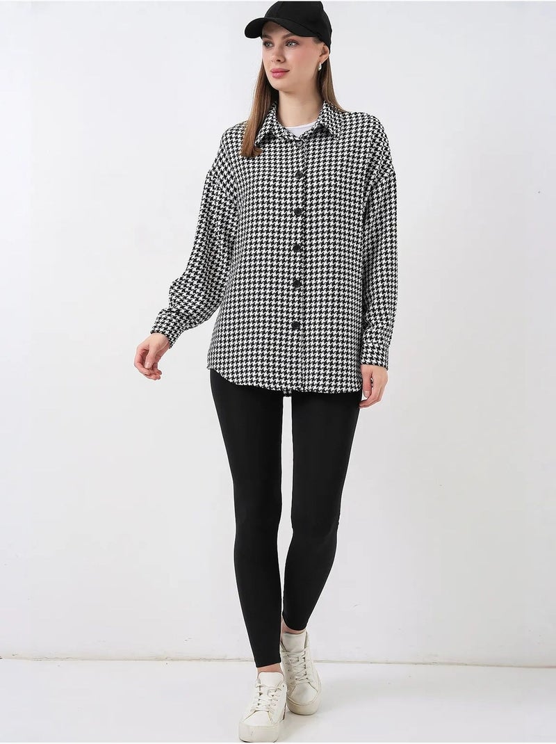 Camisa de flanela regular fit bdart Branco - Kiabi