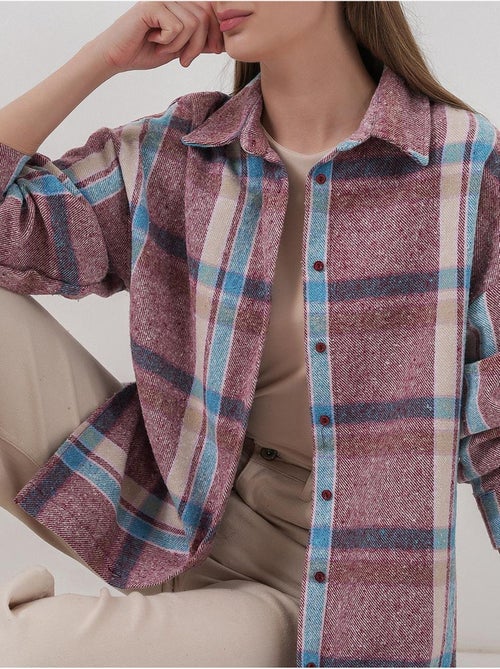 Camisa de flanela regular fit bdart - Kiabi Camisa de flanela regular fit bdart - Kiabi