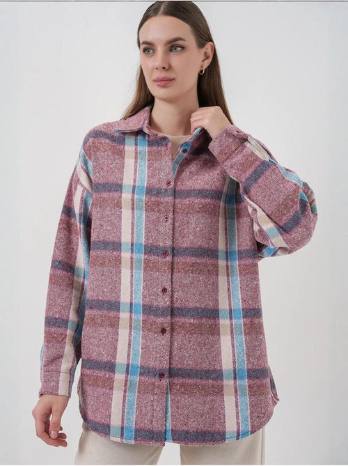 Camisa de flanela regular fit bdart - Kiabi Camisa de flanela regular fit bdart - Kiabi