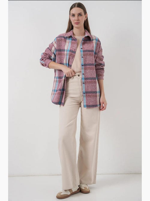 Camisa de flanela regular fit bdart - Kiabi Camisa de flanela regular fit bdart - Kiabi