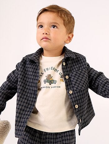 Camisa de flanela xadrez