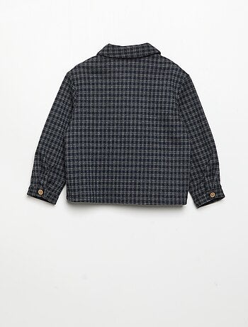Camisa de flanela xadrez