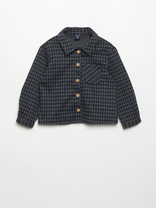 Camisa de flanela xadrez - Kiabi Camisa de flanela xadrez - Kiabi