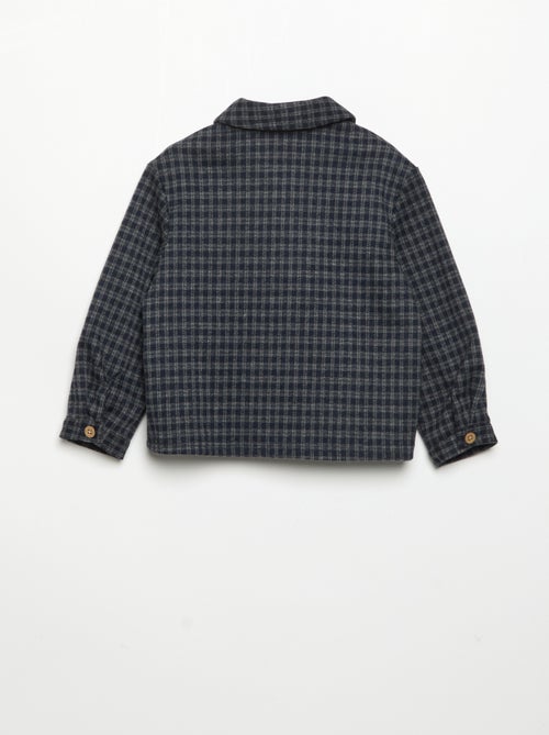Camisa de flanela xadrez - Kiabi Camisa de flanela xadrez - Kiabi