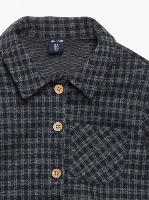 Camisa de flanela xadrez - Kiabi Camisa de flanela xadrez - Kiabi