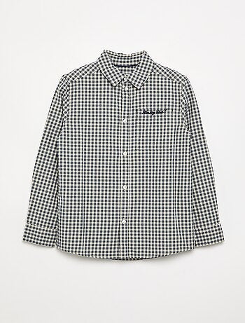 Camisa de flanela xadrez