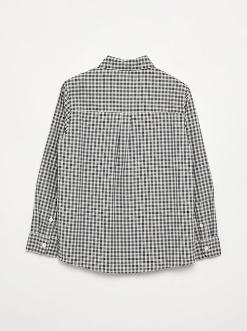Camisa de flanela xadrez - Kiabi Camisa de flanela xadrez - Kiabi