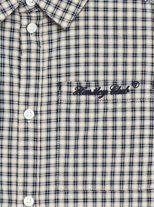 Camisa de flanela xadrez - Kiabi Camisa de flanela xadrez - Kiabi