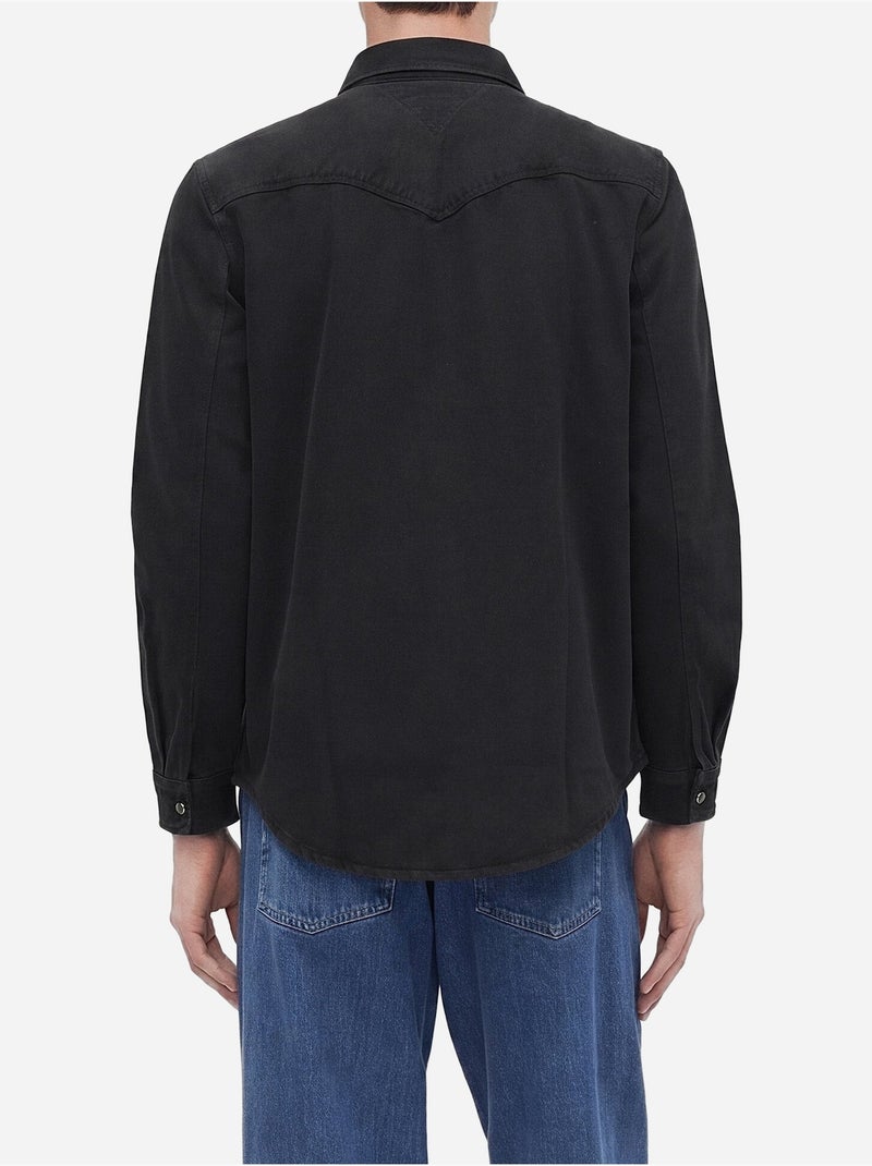 Camisa de ganga - tommy jeans Preto - Kiabi
