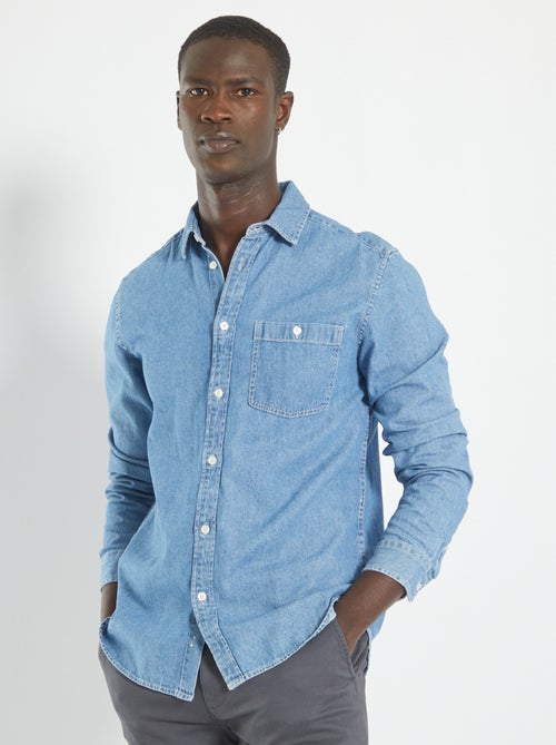 Camisa de ganga - Kiabi