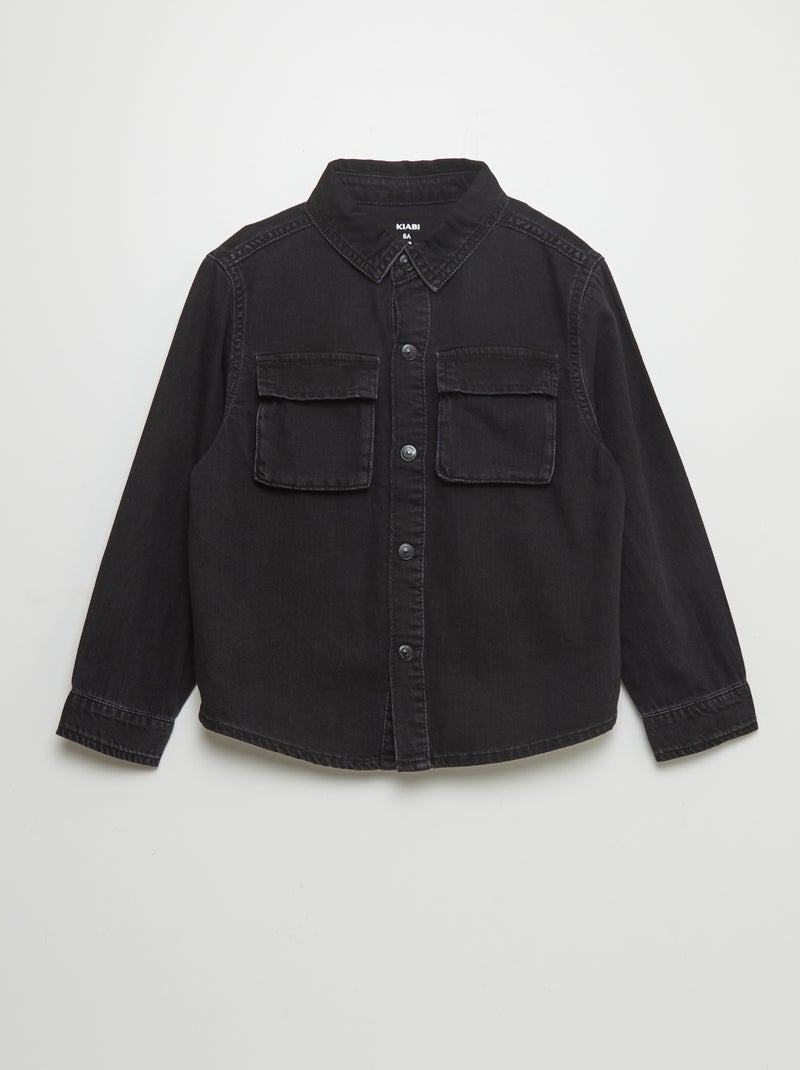Camisa de ganga CINZA - Kiabi