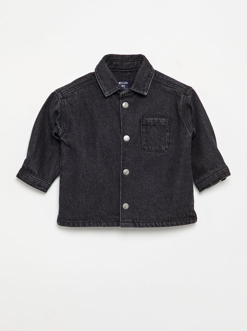 Camisa de ganga - Kiabi Camisa de ganga - Kiabi