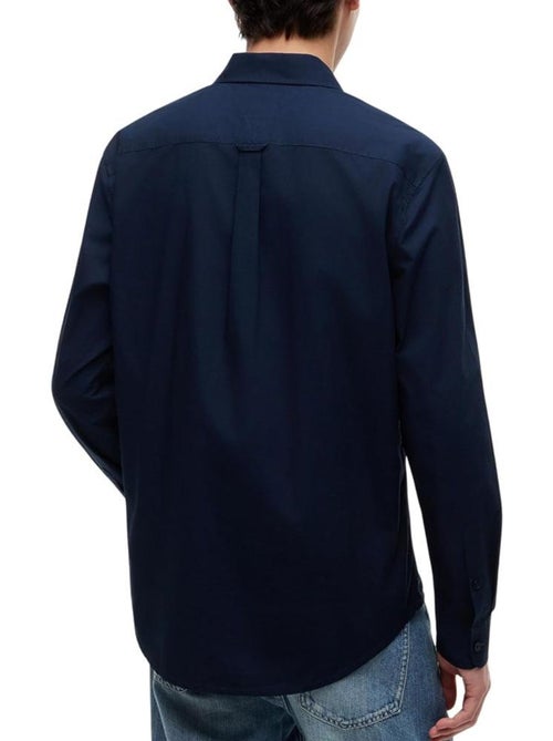 Camisa de Ganga Masculina Tommy Hilfiger Poplin - Kiabi Camisa de Ganga Masculina Tommy Hilfiger Poplin - Kiabi