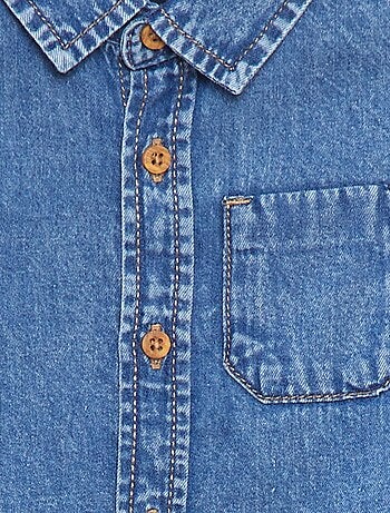 Camisa de ganga regular fit