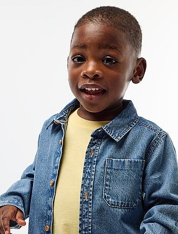 Camisa de ganga regular fit