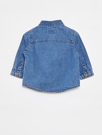 Camisa de ganga regular fit