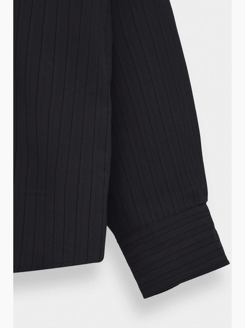 Camisa de gola lisa giesto Preto - Kiabi