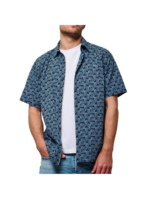 Camisa de Homem Azul-Marinho Kaporal BAHIA - Kiabi Camisa de Homem Azul-Marinho Kaporal BAHIA - Kiabi