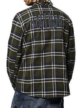 Camisa de Homem Kaporal ATAR Caqui/Azul-Marinho