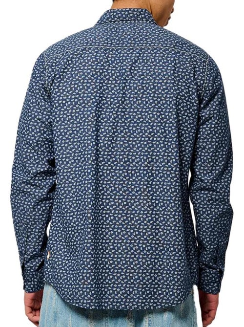 Camisa de homem kaporal bayun azul-marinho - Kiabi
