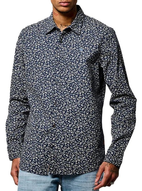 Camisa de homem kaporal bevye com padrões marinhos - Kiabi