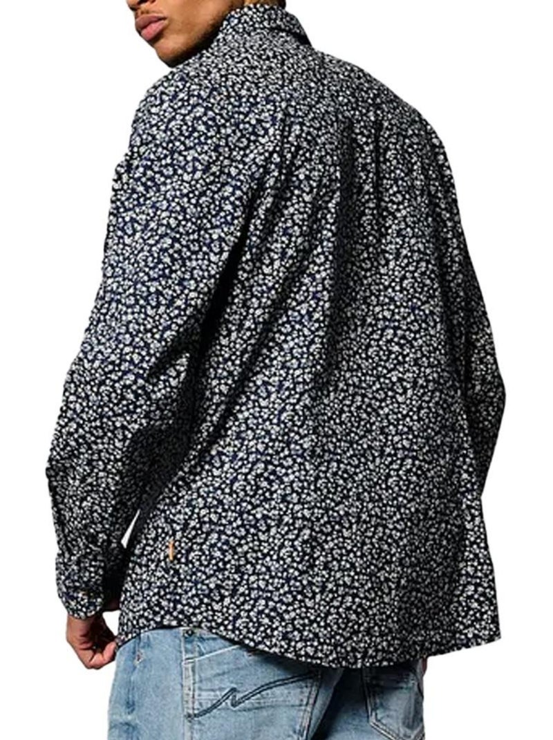 Camisa de Homem Kaporal BEVYE com Padrões Marinhos Azul-marinho - Kiabi