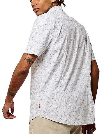 Camisa de homem kaporal bey branca/azul