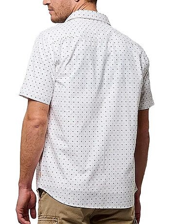 Camisa de Homem Kaporal BOBS Branca/Laranja