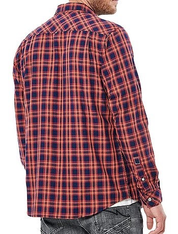 Camisa de Homem Kaporal CORY Vermelho/Azul-Marinho