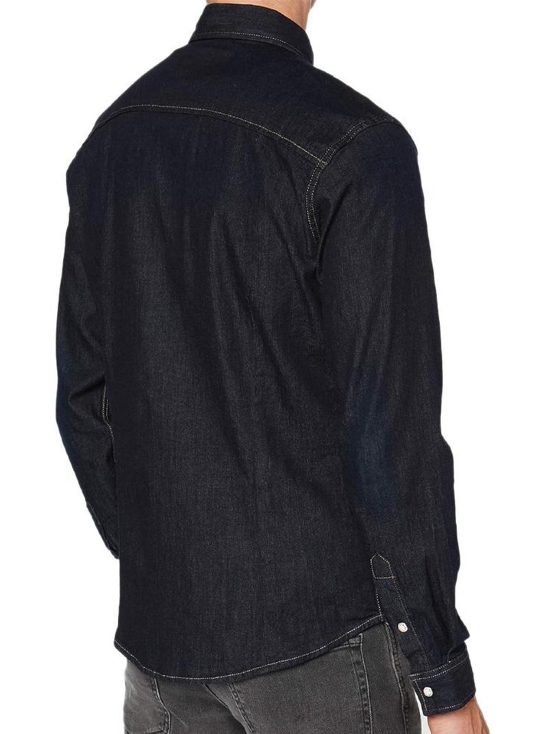 Camisa de Homem Kaporal DIEGO Azul Marinho Azul-jeans - Kiabi