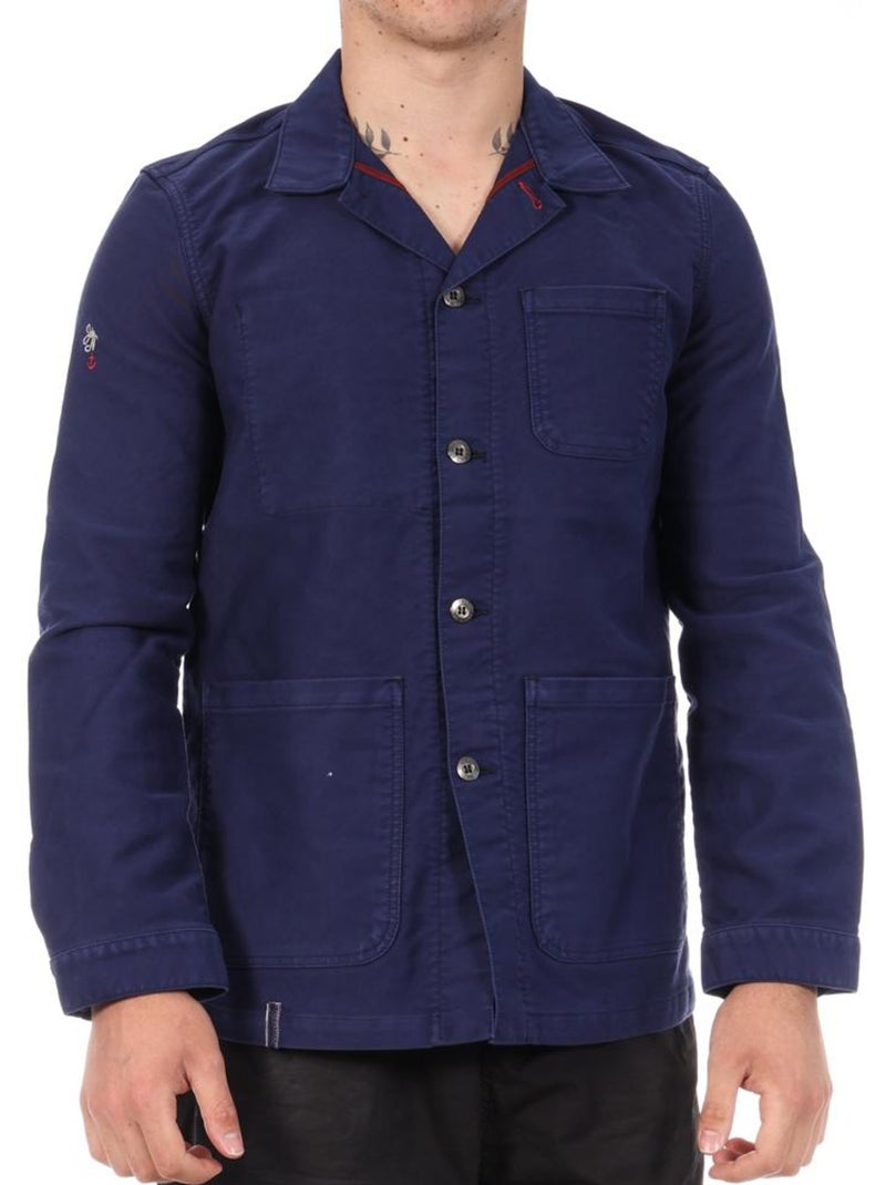 Camisa de Homem Kaporal PAUL Azul Marinho Azul-marinho - Kiabi