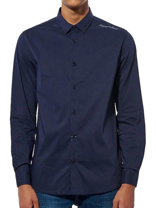Camisa de Homem Kaporal SURAJH22M42 Azul Marinho - Kiabi Camisa de Homem Kaporal SURAJH22M42 Azul Marinho - Kiabi