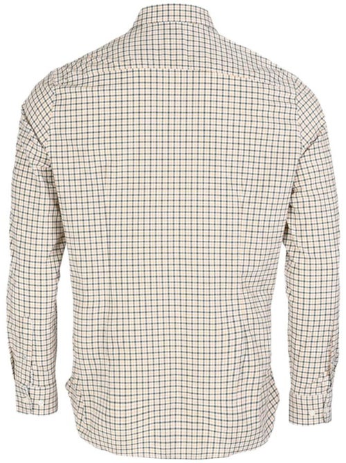 Camisa de Homem Pepe Jeans Fleetwood aos Quadrados Branca/Amarela/Azul-Marinho - Kiabi Camisa de Homem Pepe Jeans Fleetwood aos Quadrados Branca/Amarela/Azul-Marinho - Kiabi