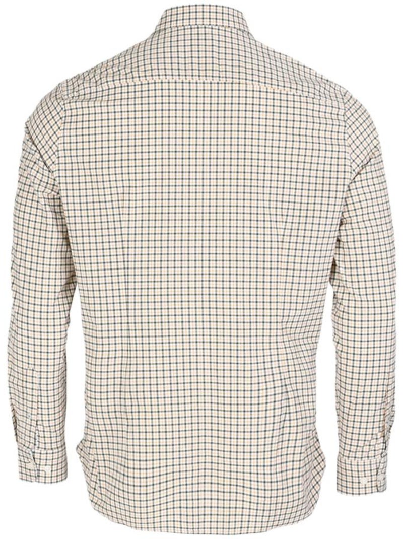Camisa de Homem Pepe Jeans Fleetwood aos Quadrados Branca/Amarela/Azul-Marinho Amarelo - Kiabi