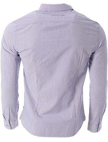 Camisa de Homem Teddy Smith Carton com Padrão Marinho